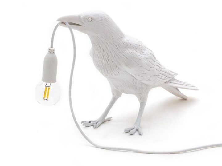 Bird Lamp Waiting настольная лампа, Seletti