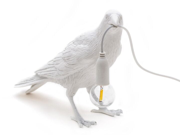 Bird Lamp Waiting настольная лампа, Seletti