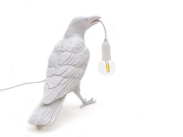 Bird Lamp Waiting настольная лампа, Seletti