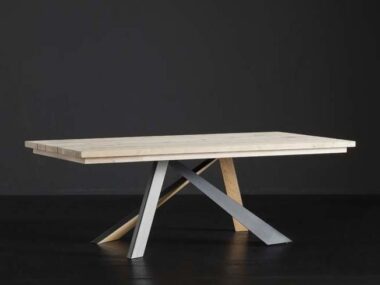 Madrid + Metal/legno кухонный стол, Altacorte