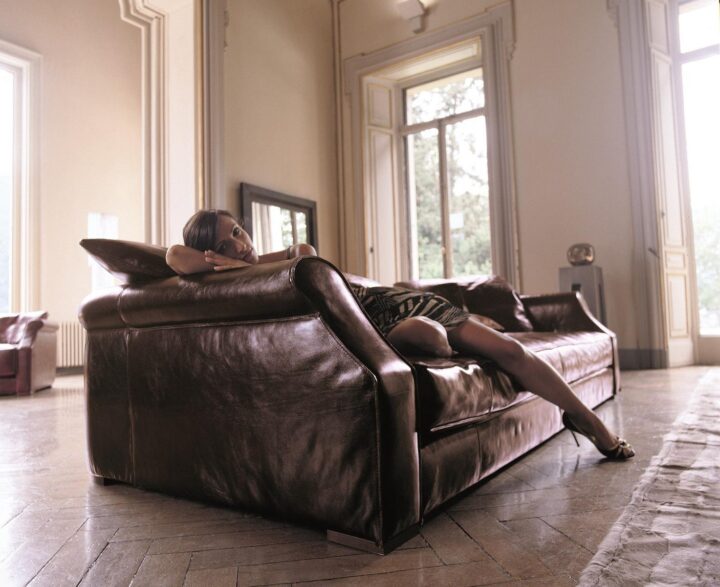 Rubens Free Back Cushions диван, Longhi