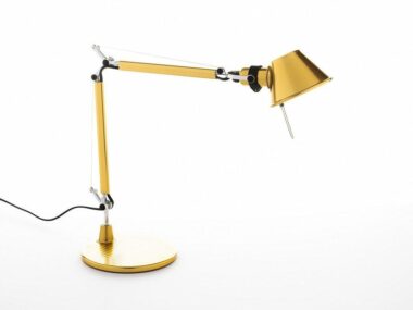 Tolomeo Micro Gold настольная лампа, Artemide