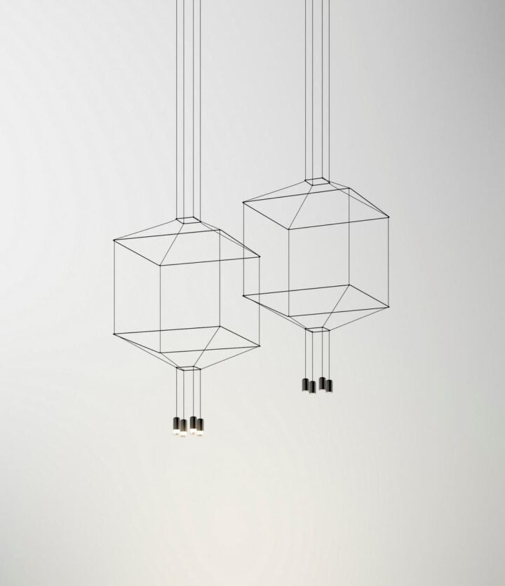 Wireflow 4 подвесной светильник, Vibia