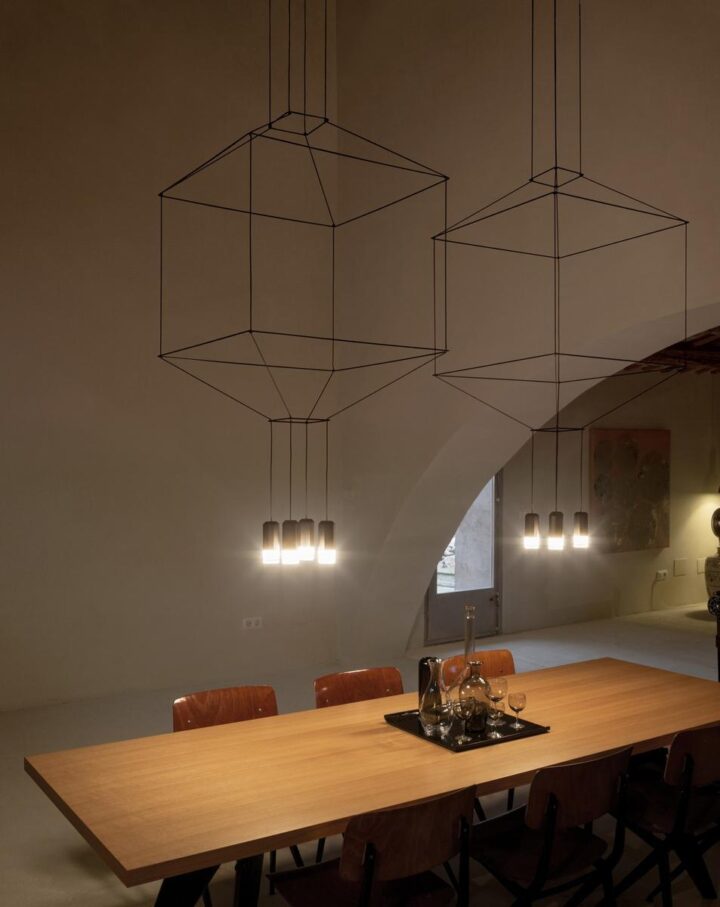 Wireflow 4 подвесной светильник, Vibia