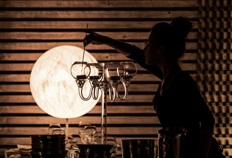 Moon F торшер Davide Groppi