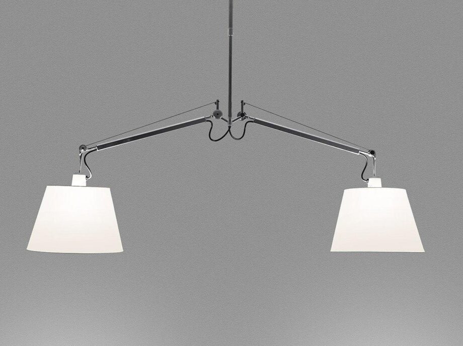 Tolomeo Basculante Suspension 2 Bracci подвесной светильник Artemide