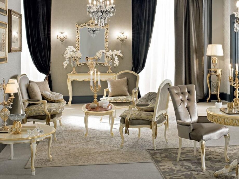12436 небольшое кресло Modenese Gastone