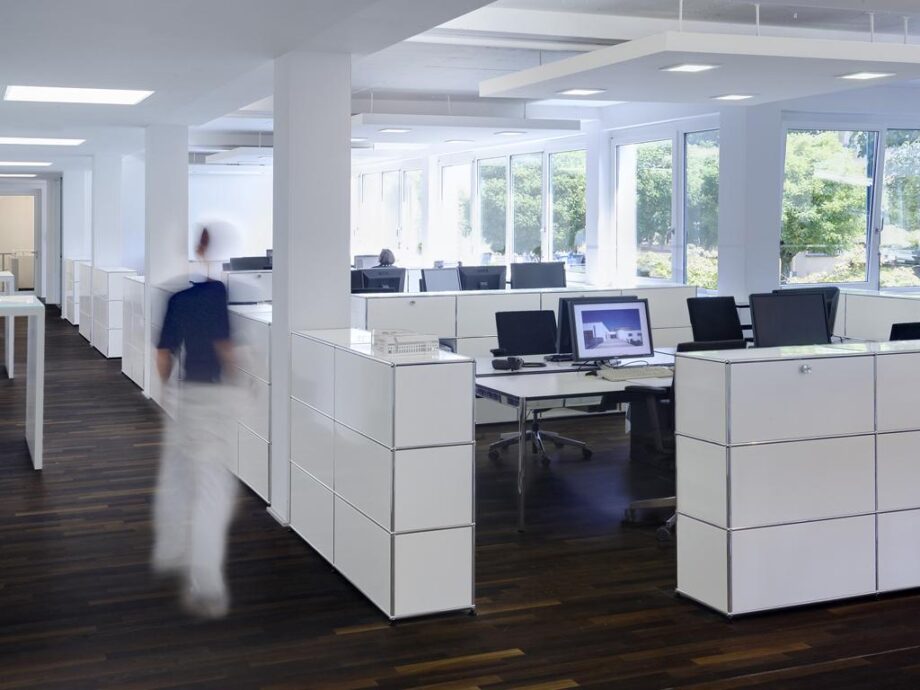 Haller Table For Shared Workstations офисный стол Usm