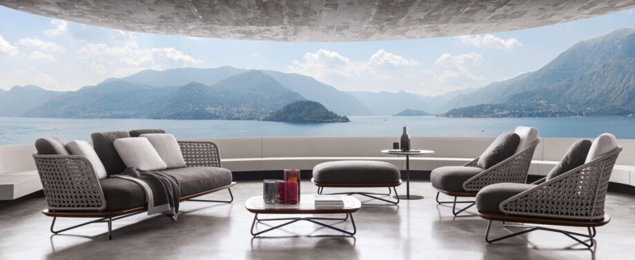 Rivera Armchair уличное кресло Minotti