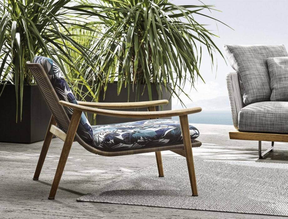 Fynn Outdoor уличное кресло Minotti