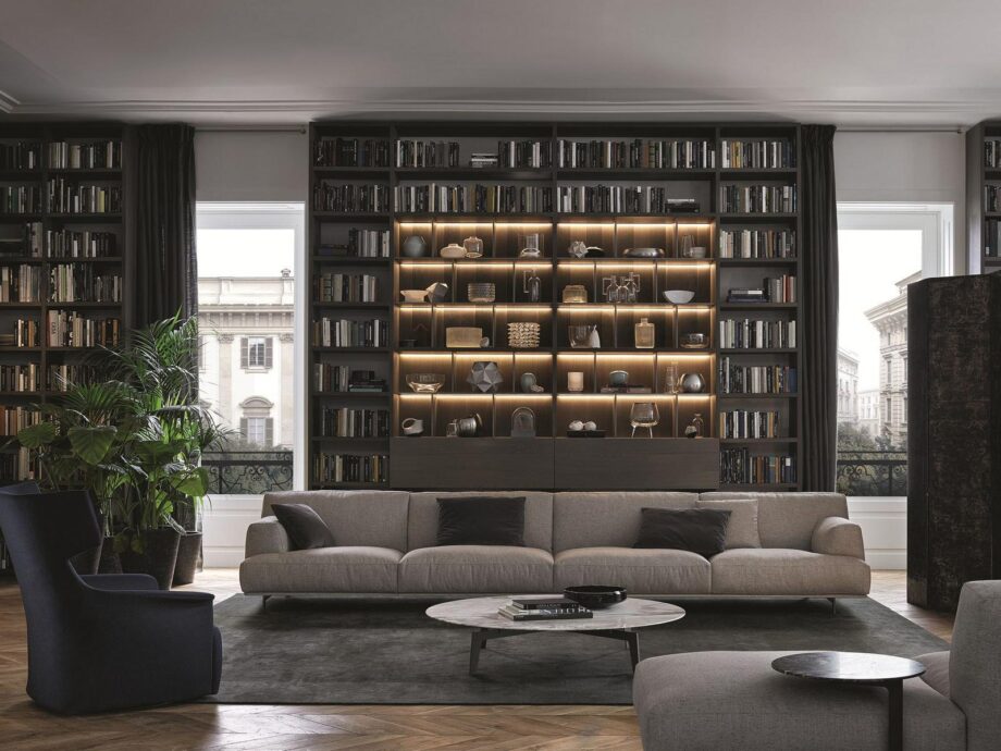 Wall System книжный шкаф Poliform
