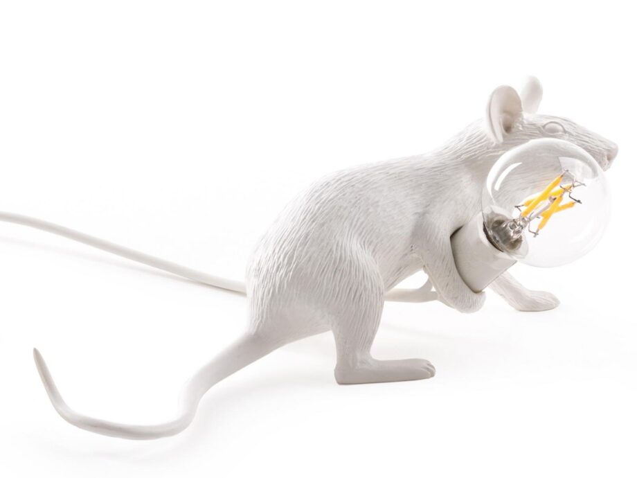 Mouse Lamp Lie Down Lop настольная лампа Seletti
