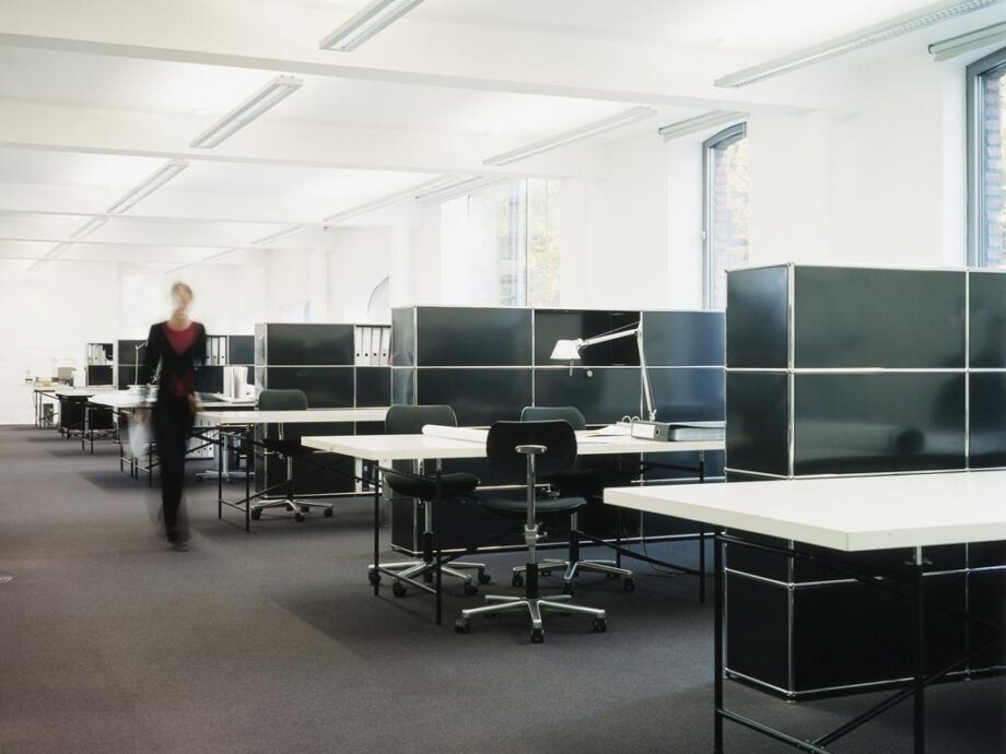 Haller Table For Shared Workstations офисный стол Usm
