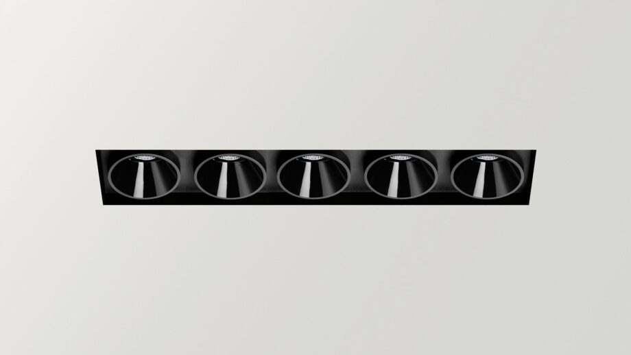 Black Foster Asymmetric Trimless 5 спот Arkoslight