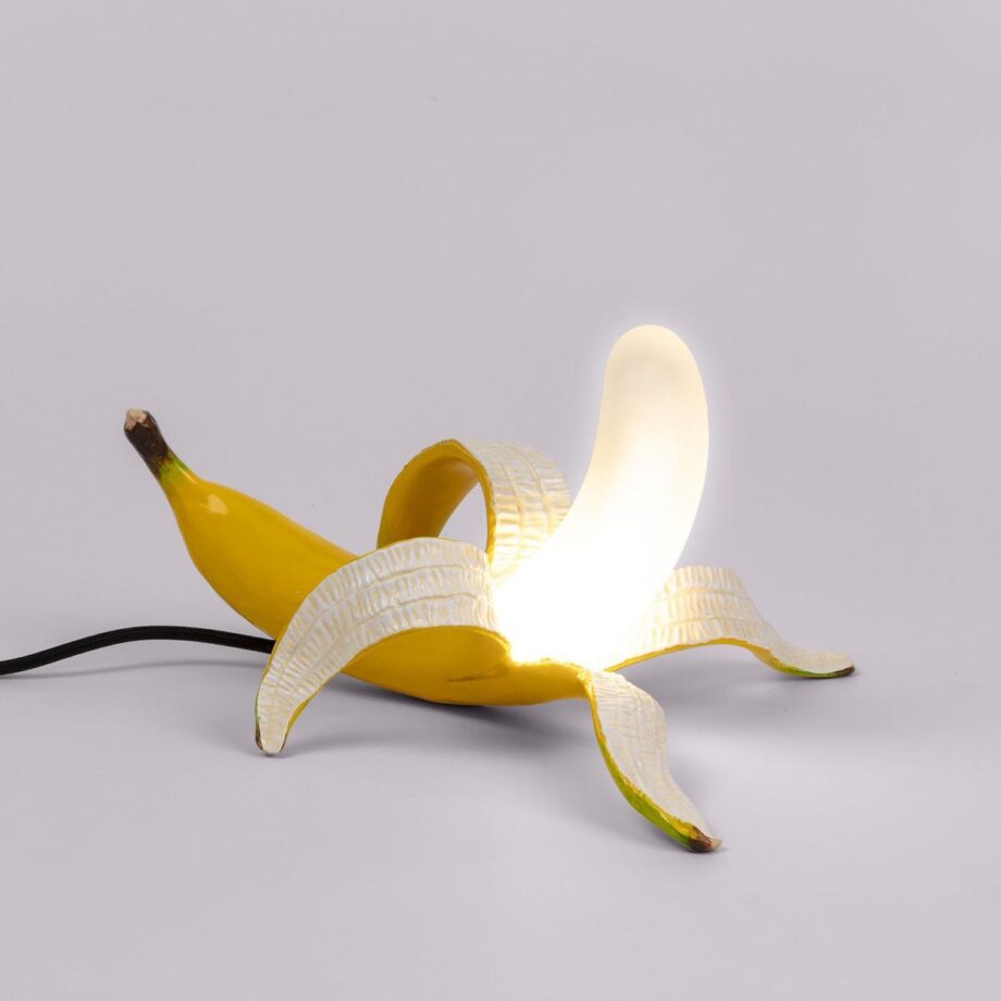 Banana Lamp Yellow Dewey настольная лампа Seletti
