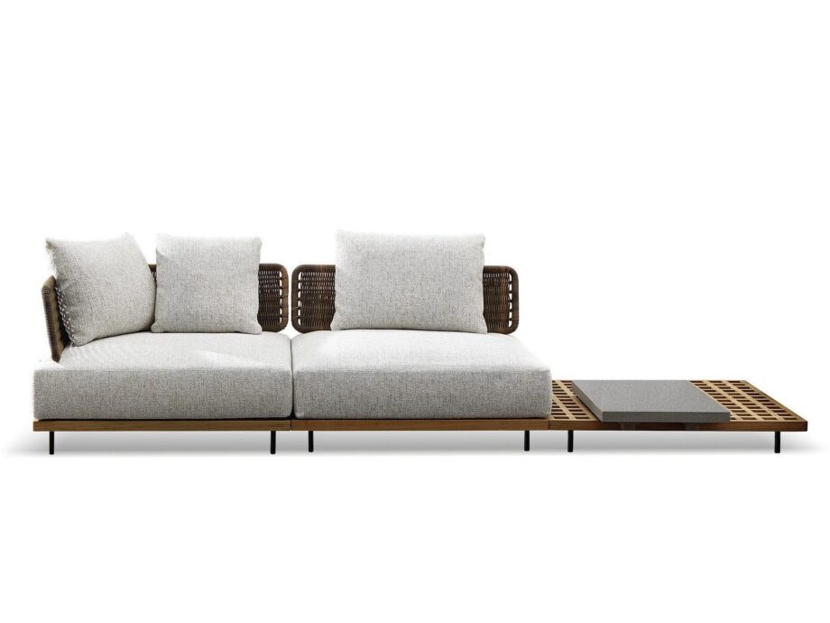 Quadrado уличный диван Minotti