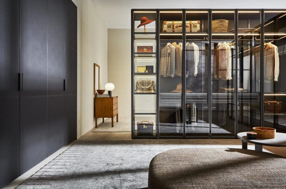Gliss Master Glass шкаф Molteni