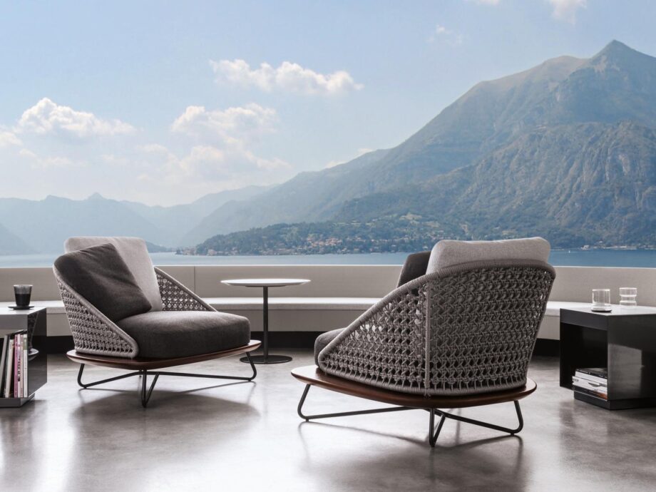 Rivera Armchair уличное кресло Minotti