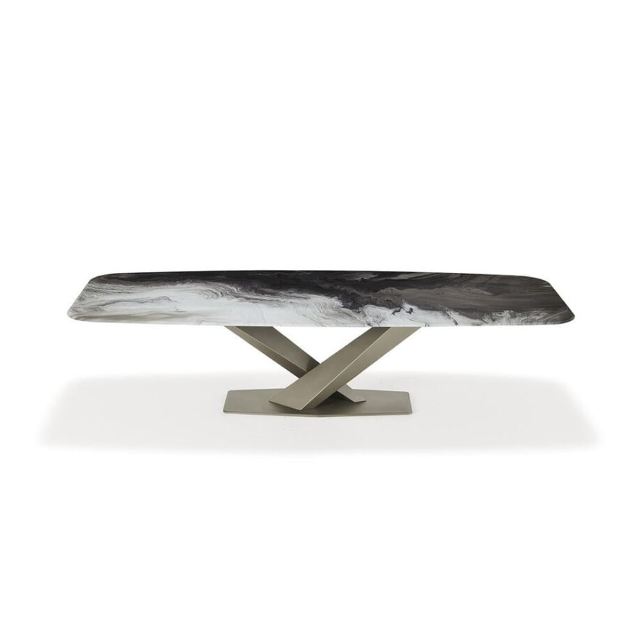 Stratos Crystalart стол Cattelan Italia