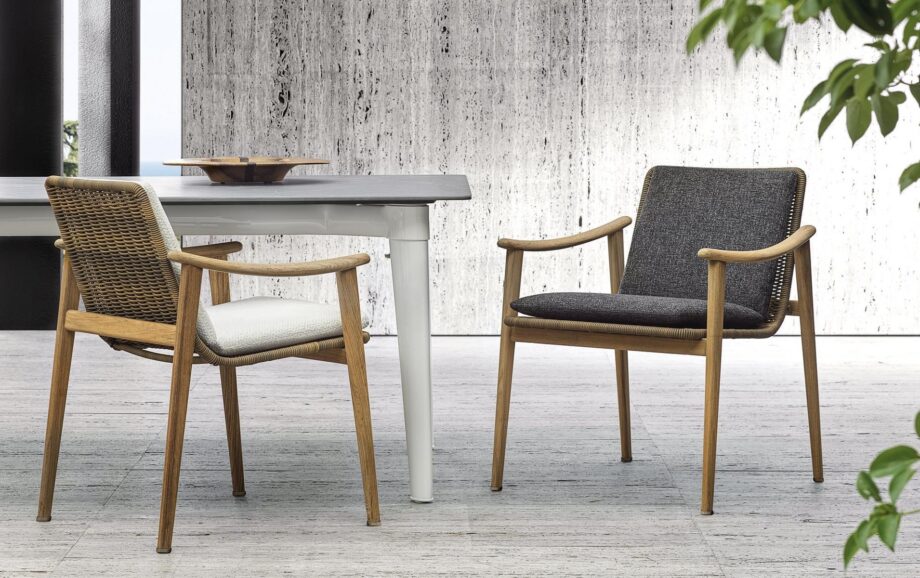 Fynn Outdoor уличный стул Minotti