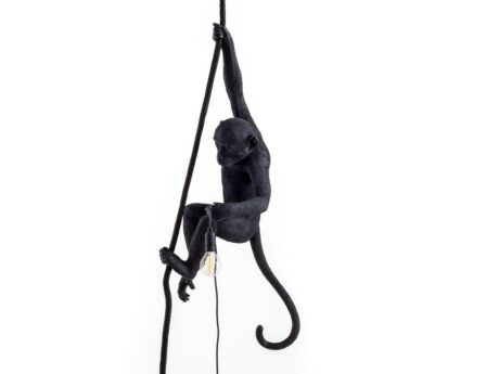 The Monkey Lamp Black Ceiling