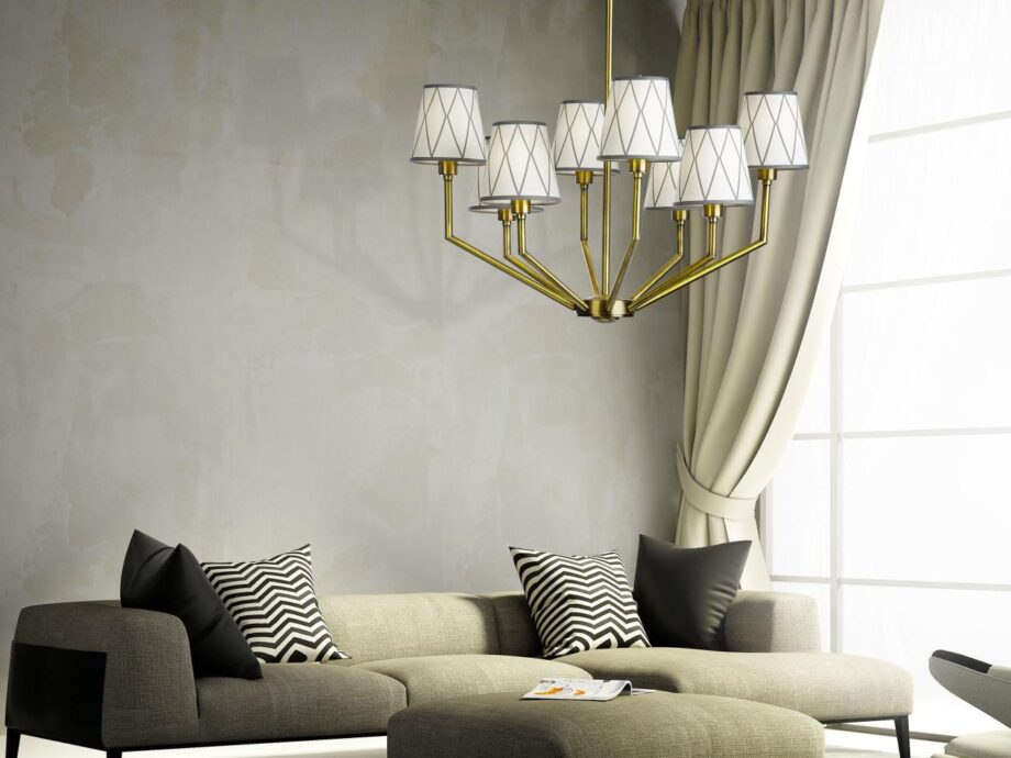 Epoque 555/8 подвесной светильник Possoni Illuminazione