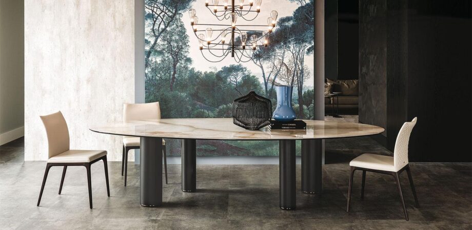 Roll Keramik стол Cattelan Italia