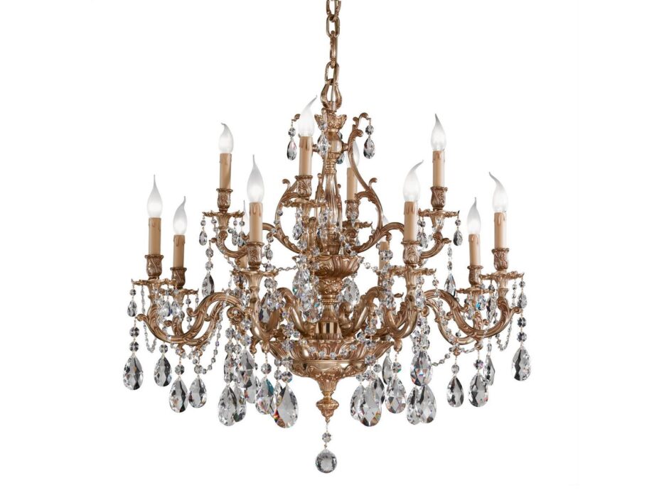 Versailles 093/8+4 Sh/g подвесной светильник Possoni Illuminazione