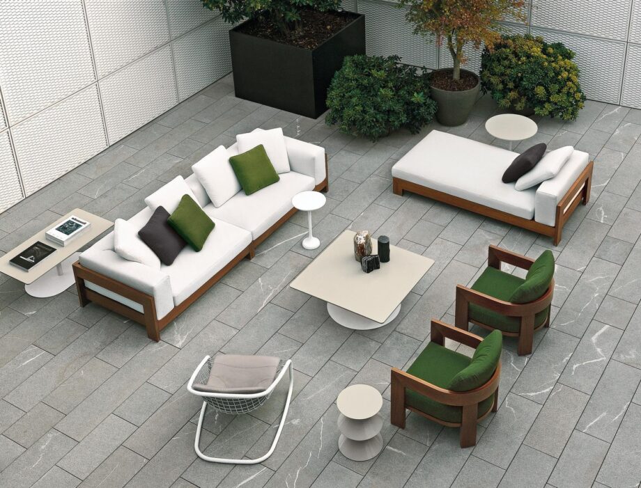 Alison Iroko Outdoor уличный диван Minotti