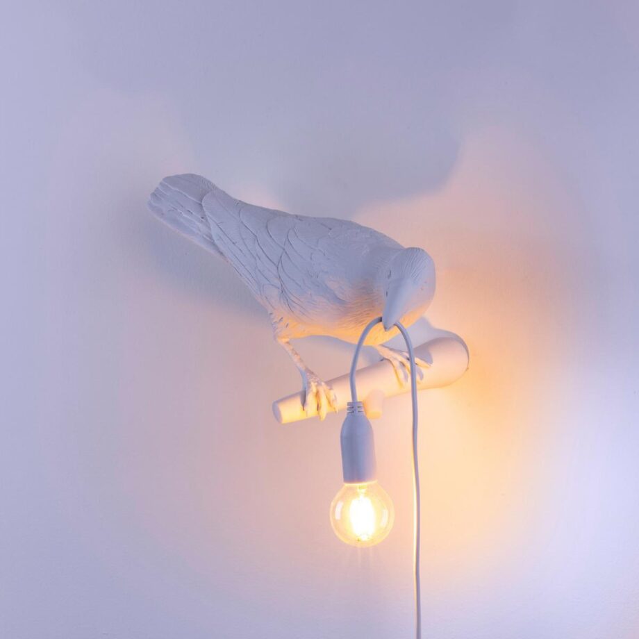 Bird Lamp Looking Left/right настенный светильник Seletti