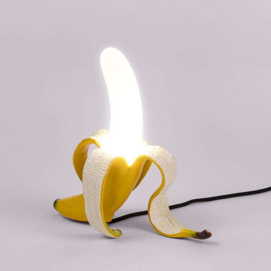 Banana Lamp Yellow Louie настольная лампа Seletti