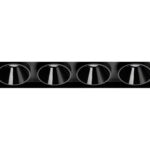 Black Foster Trimless 10