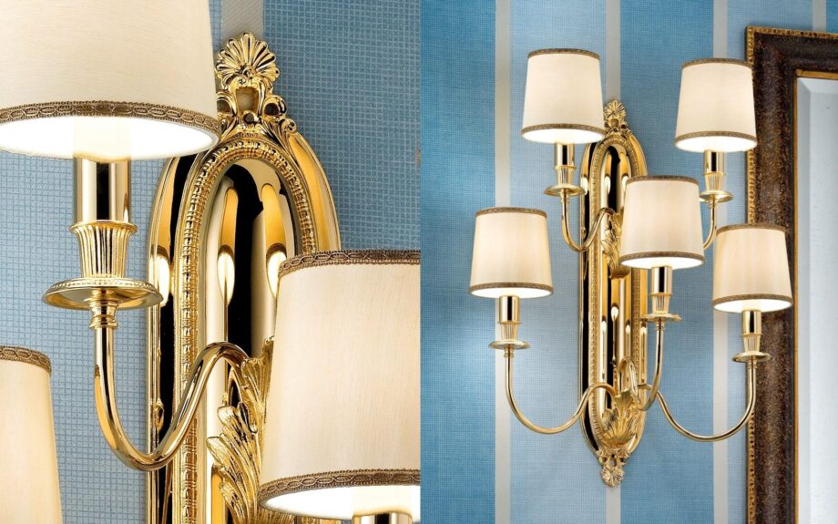 Brass & Spots Ve 1074 настенный светильник Masiero