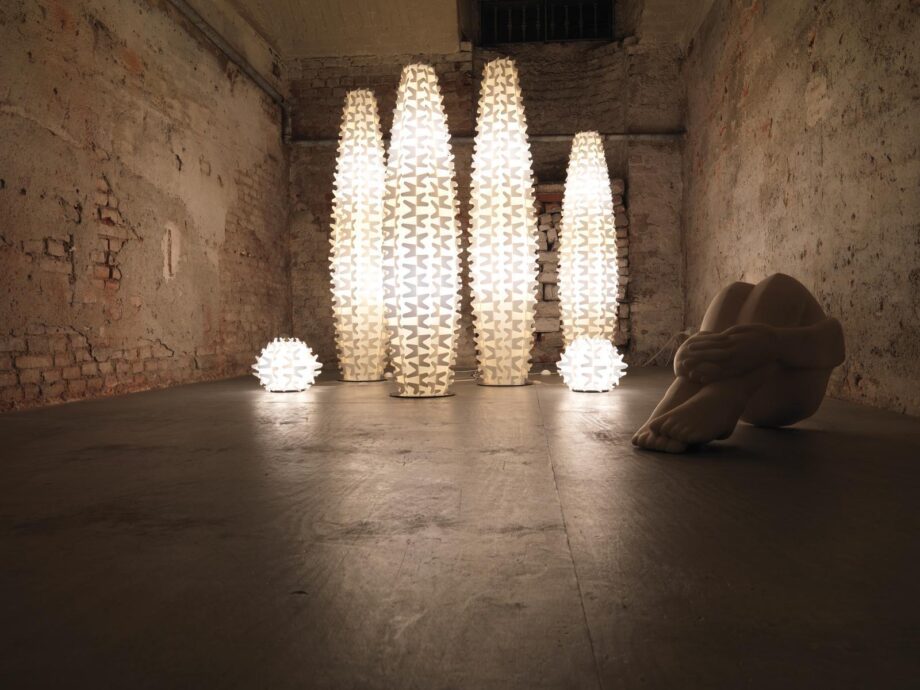 Cactus настольная лампа Slamp