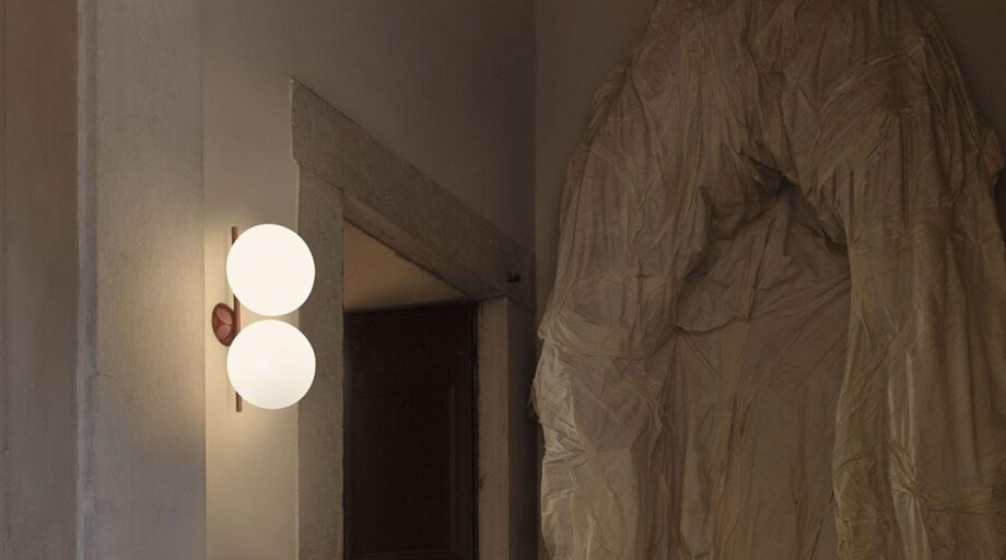Ic Lights Cw1 Double настенный светильник Flos