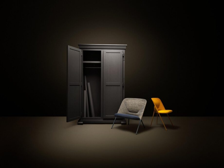 Shift Lounge Chair небольшое кресло Moooi