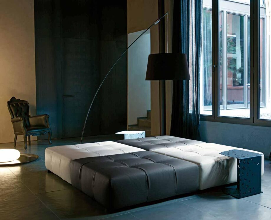 Tufty Time Leather пуф Bb Italia