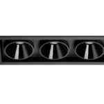 Black Foster Asymmetric Recessed 3