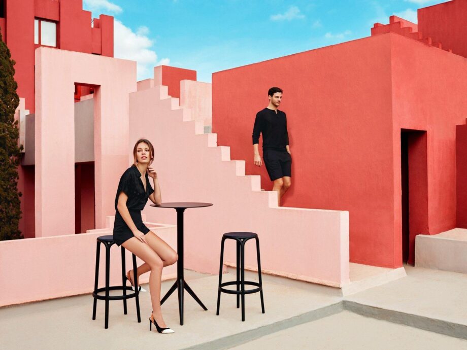 Brooklyn уличный барный стул Vondom