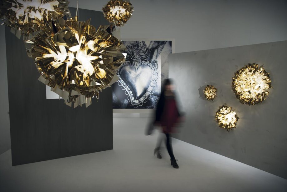 Veli Gold настенный светильник Slamp