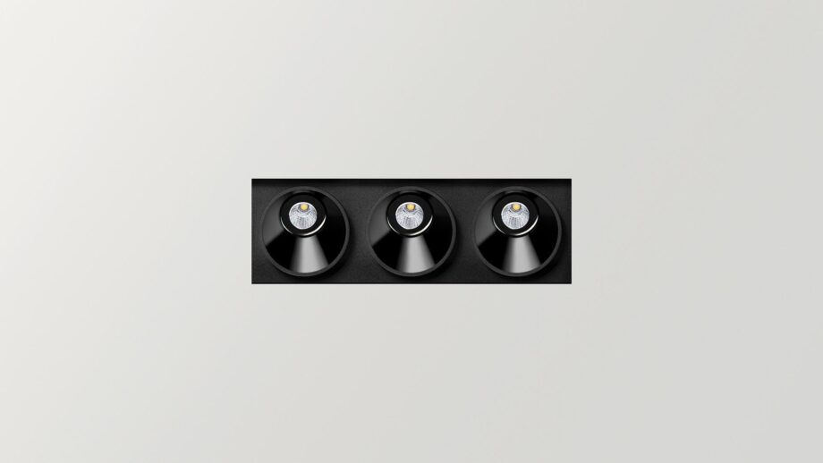 Black Foster Asymmetric Custom световой профиль Arkoslight