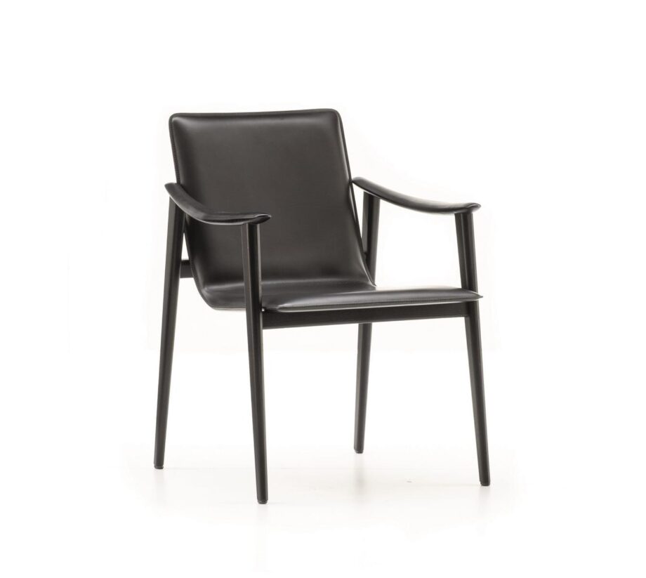 Fynn Saddle Hide стул Minotti
