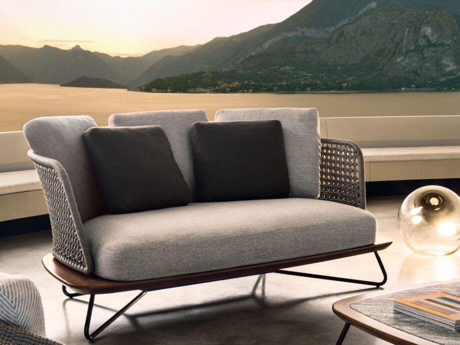 Rivera Outdoor уличный диван Minotti