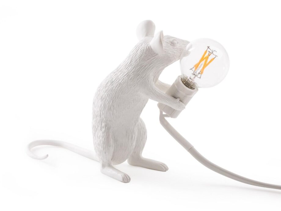 Mouse Lamp Sitting Mac настольная лампа Seletti
