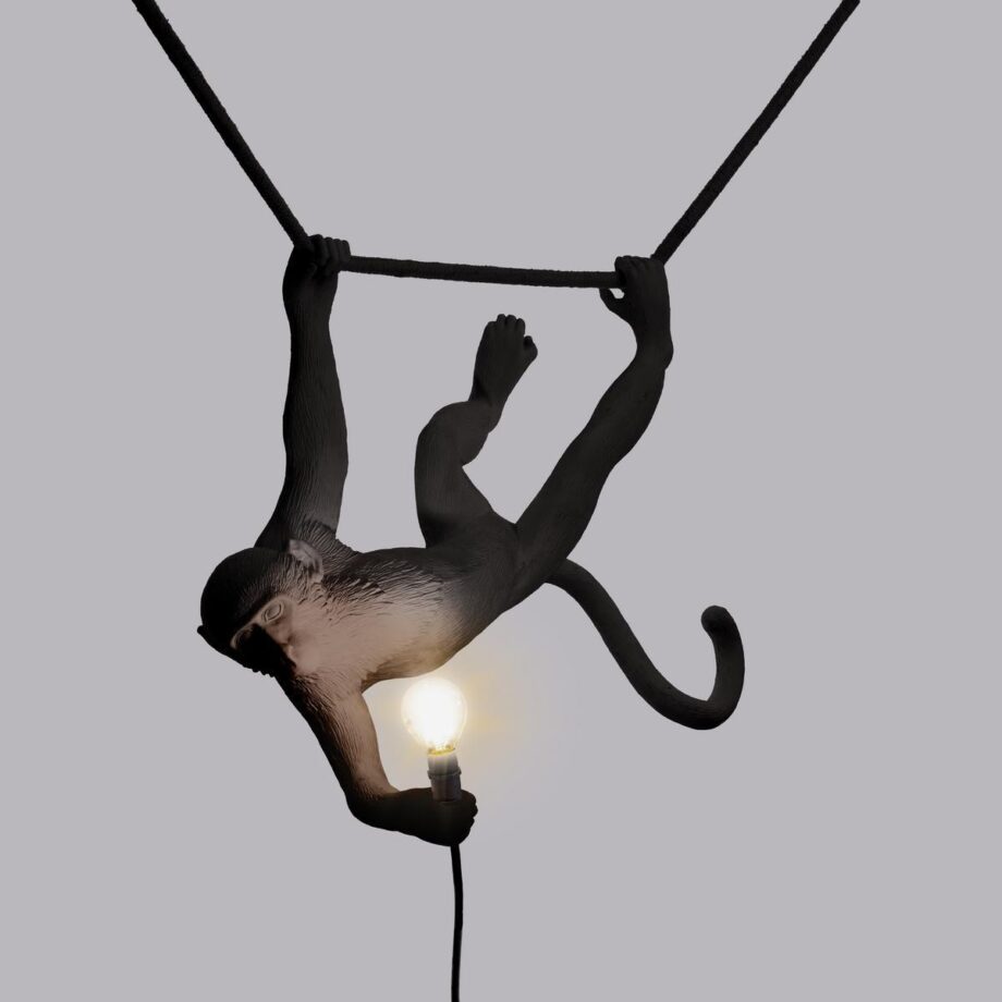 The Monkey Lamp Swing уличный подвесной светильник Seletti