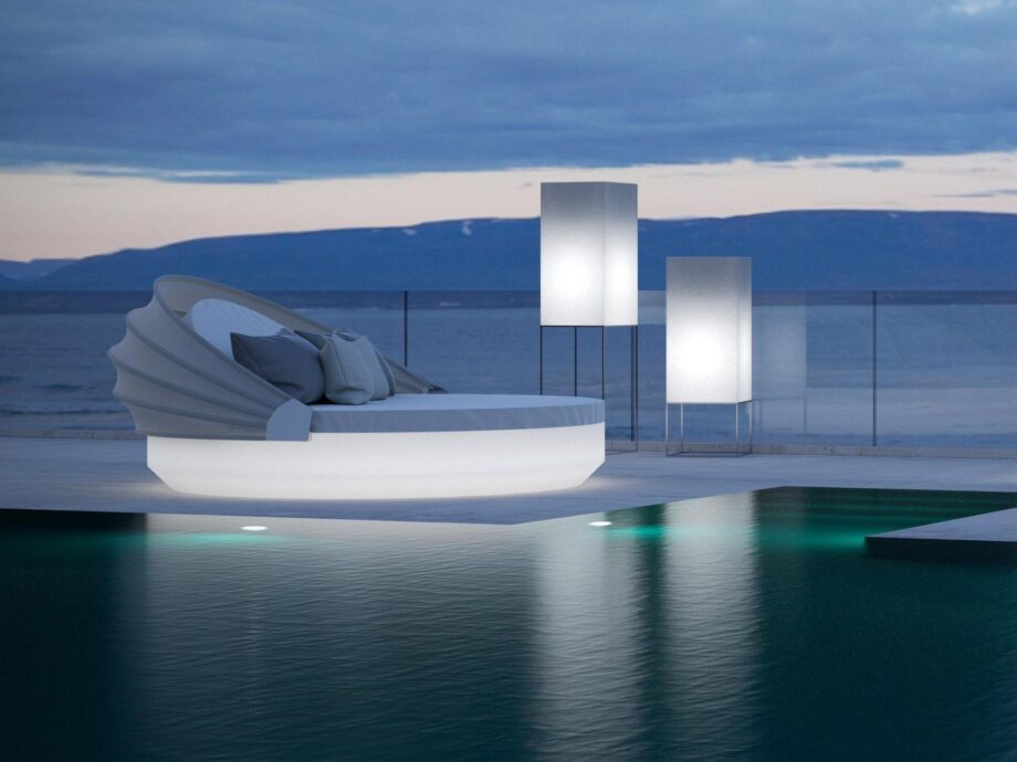 Vela уличная кровать Vondom