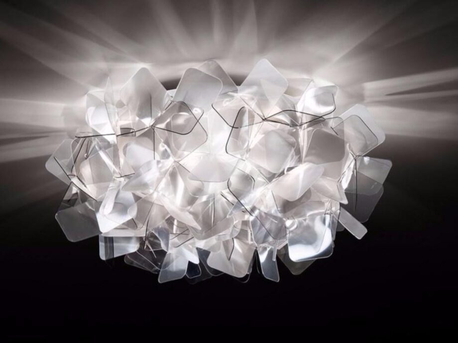Clizia Fumè Medium настенный светильник Slamp