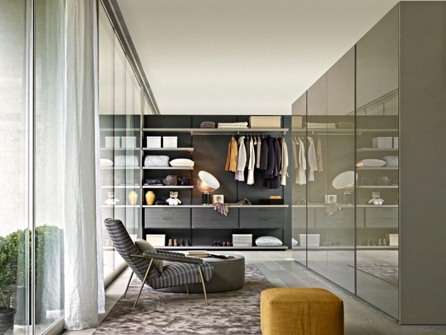 Gliss Walk In гардеробная Molteni