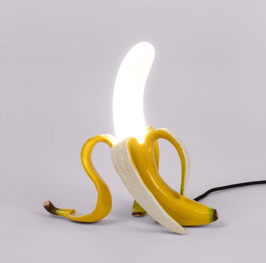 Banana Lamp Yellow Louie настольная лампа Seletti