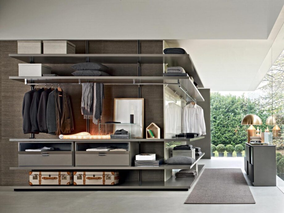 Gliss Walk In гардеробная Molteni